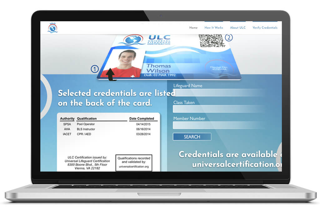 ULC system for managing lifeguard student training records